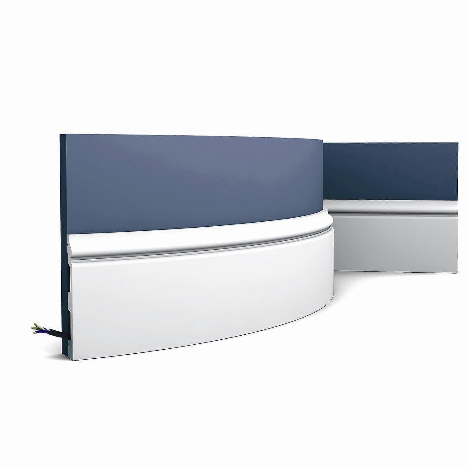 Orac Decor 1 x Flexible moulding SX118F LUXXUS white Purotouch® pre-primed lightweight, sturdy, dimensionally stable