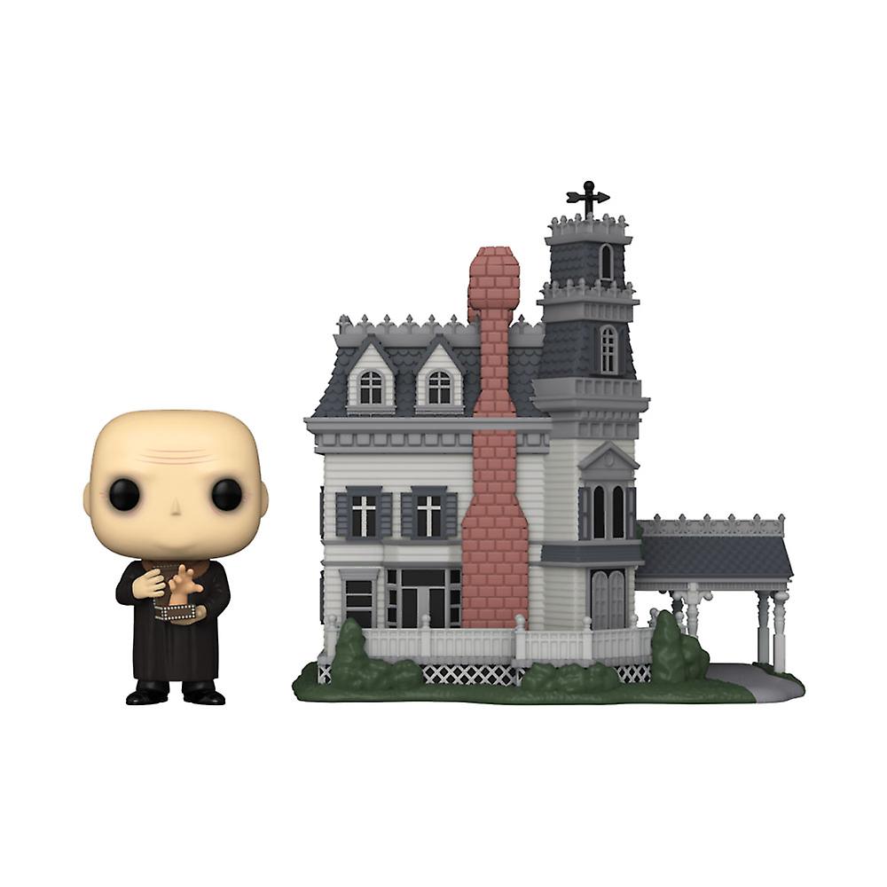 عائلة Funko Addams (تلفزيون) Fester مع قصر عائلة آدامز بوب! مدينة