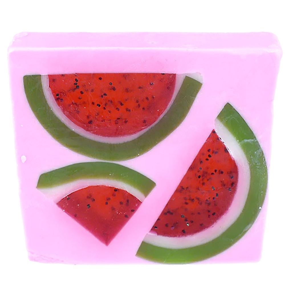 and High Quality Bomb Cosmetics 100 Grams Watermelon Sugar Soap Slice