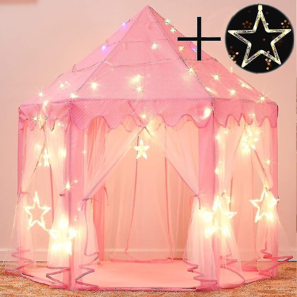 Children's Play Tent, Princess Castle Play Tent, Indoor Children's Playhouse, Girls Large Playhouse