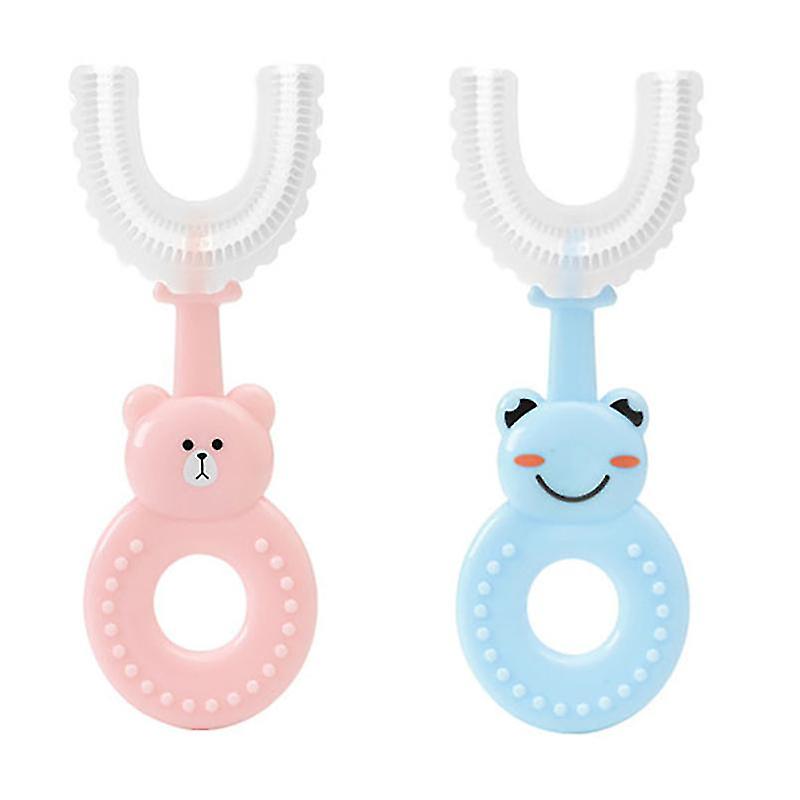 2pcs U-shaped Tooth Brushes