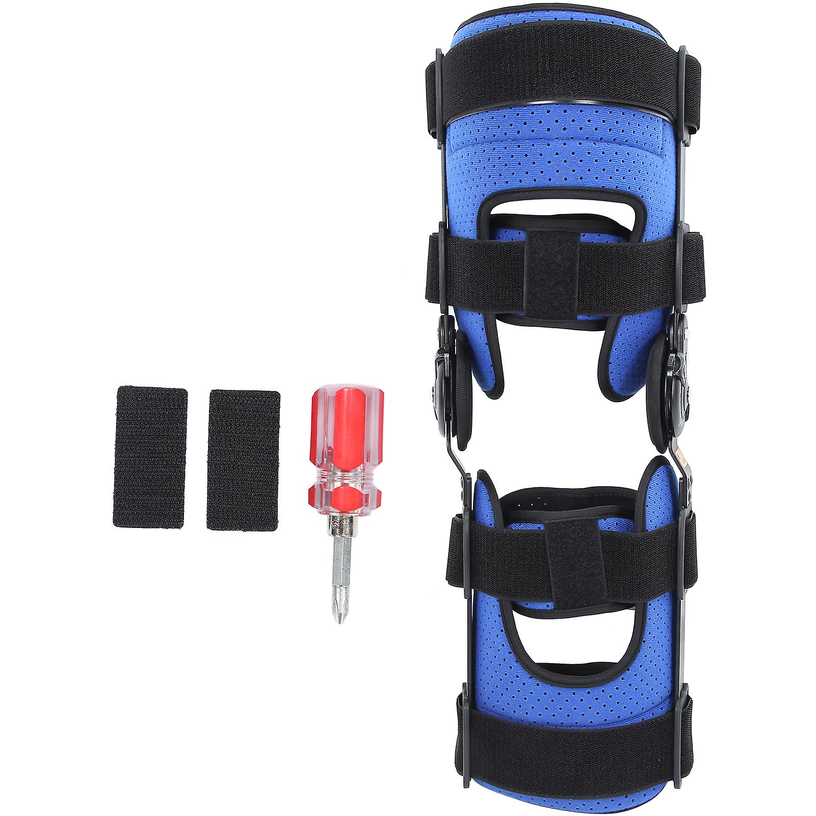 Jambe fixe Orthèse réglable articulation du genou Support ménisque Orthèse de genou Immobilisateur R