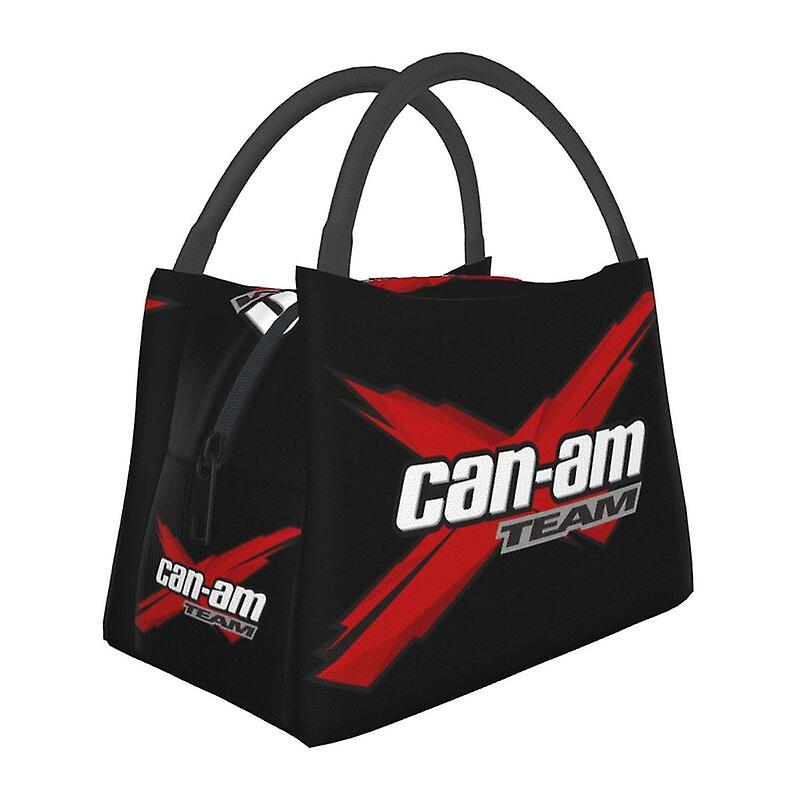 Brp Atv Can Am-logotyp isolerade lunchpåsar för kvinnor Återanvändbar termisk kylare Lunch Tote Work Picnic