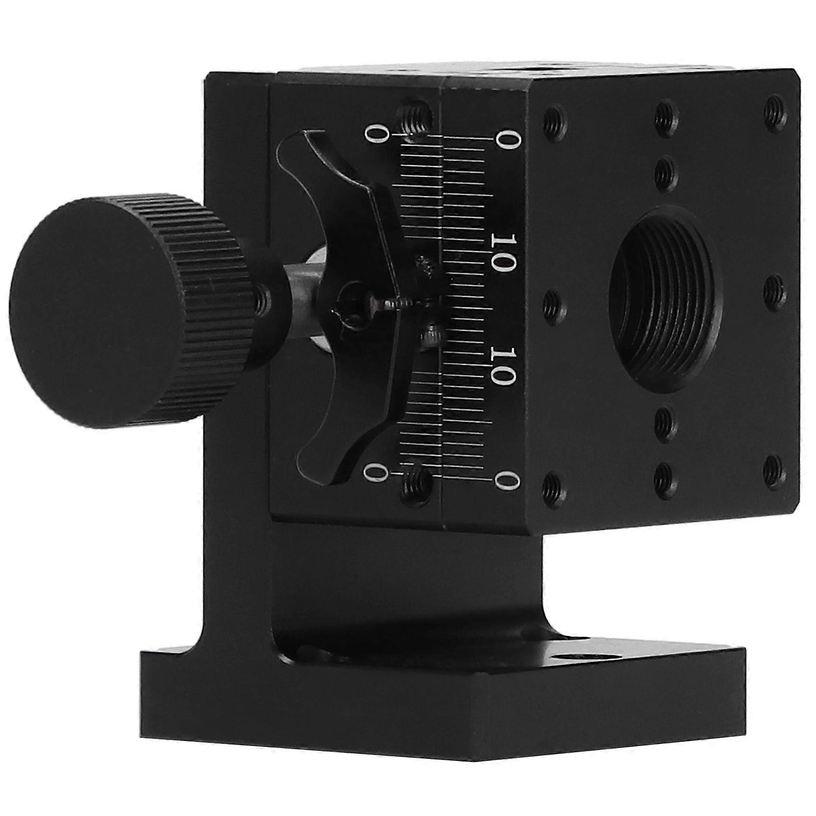 Z Axis Dovetail Manual Trimming Platform High Accuracy Gear Lifting Stage HFLA40 40x40mm