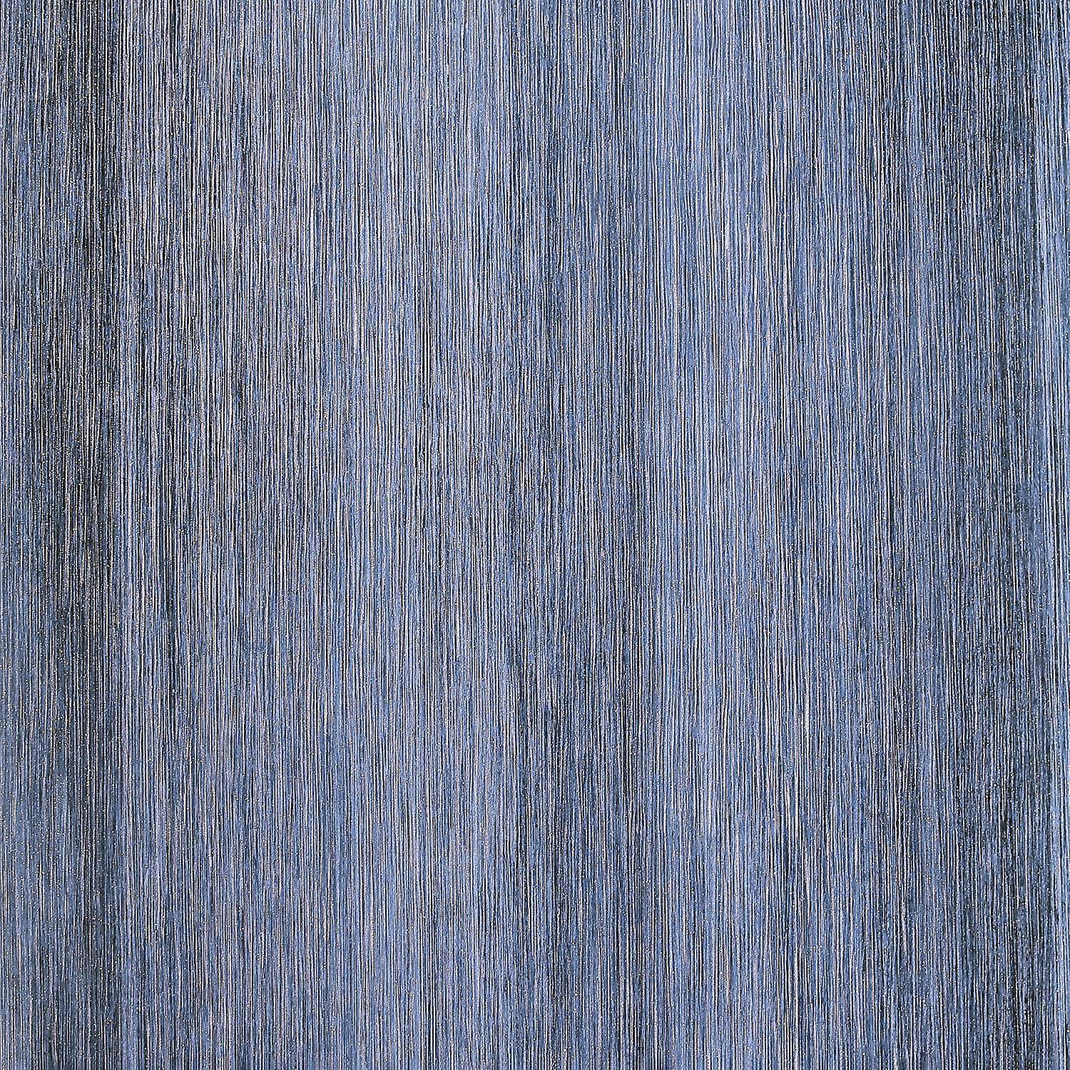 Radiance Plain Navy Silver Wallpaper