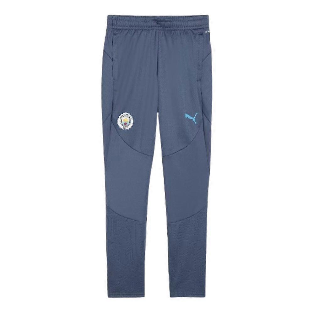 2024-2025 Man City Training Pants (Inky Blue) - Kids