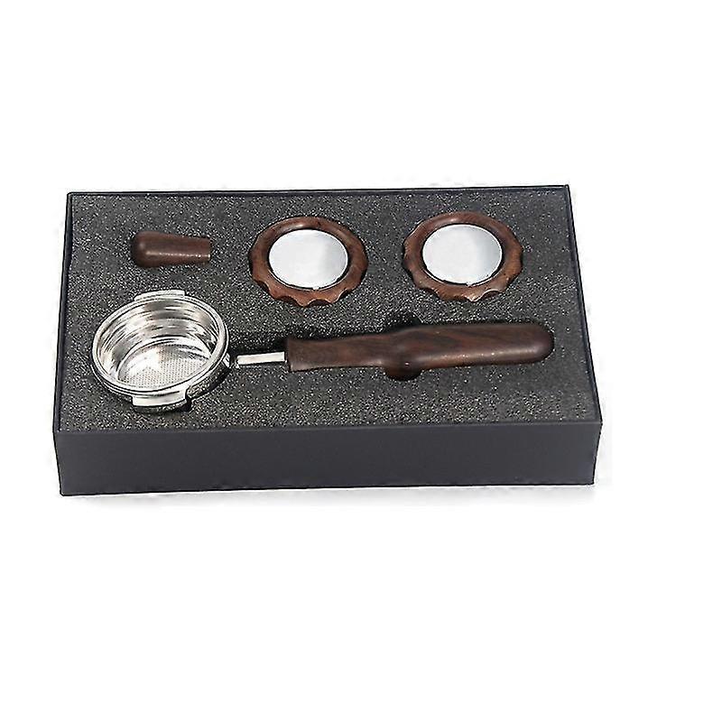 Coffee Machine Diy Accessories 58mm Bottomless Portafilter Filter Holder Basket For Expobar E61