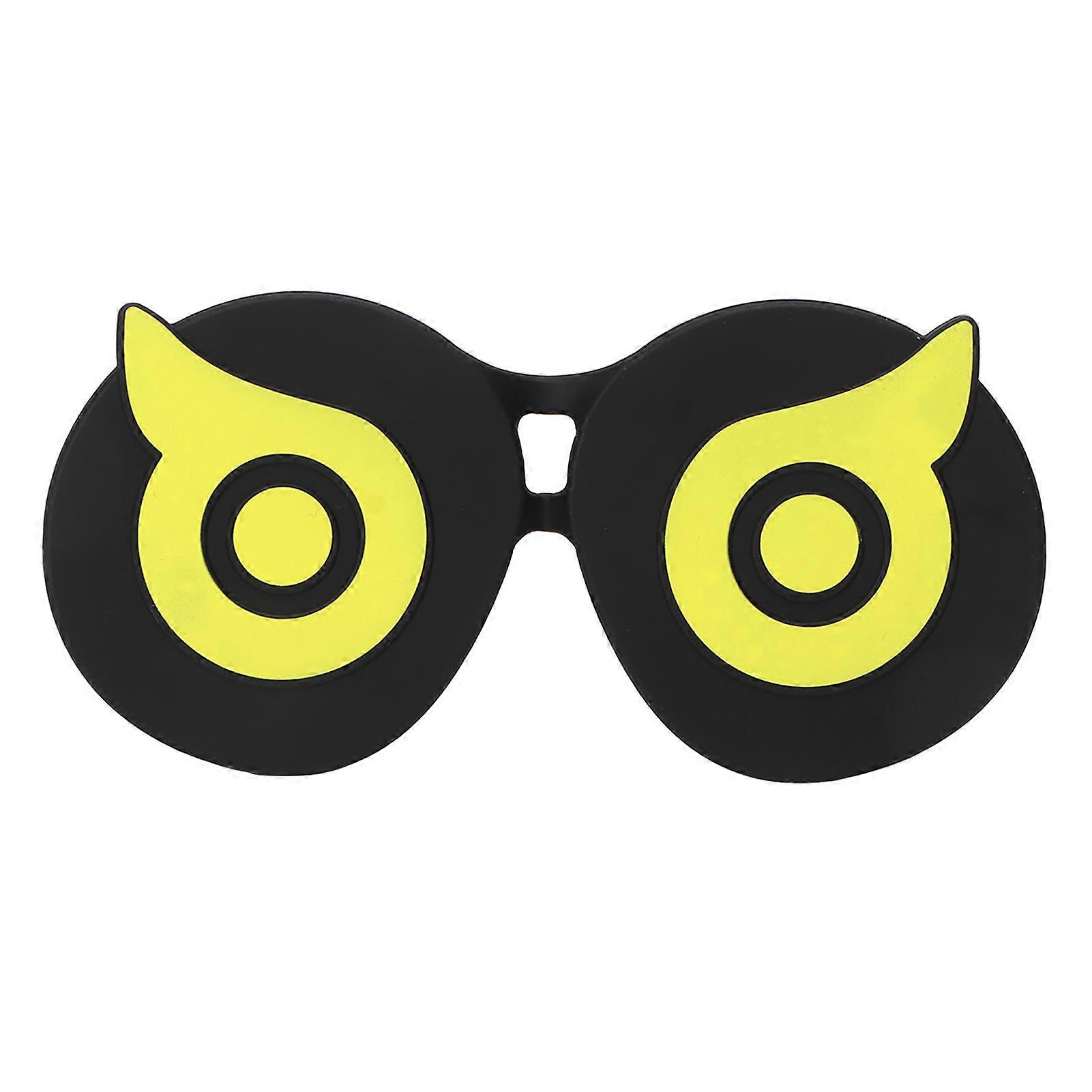 Osłona obiektywu VR Profesjonalna śliczna silikonowa osłona obiektywu VR w kształcie sowy do akcesoriów PICO4 Żółta