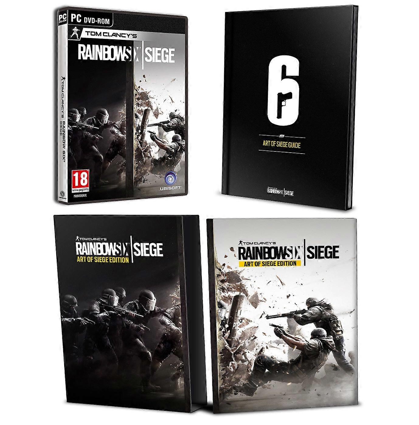 Tom Clancys Rainbow Six Siege- Art of Siege Edition (PC DVD) - New & Sealed