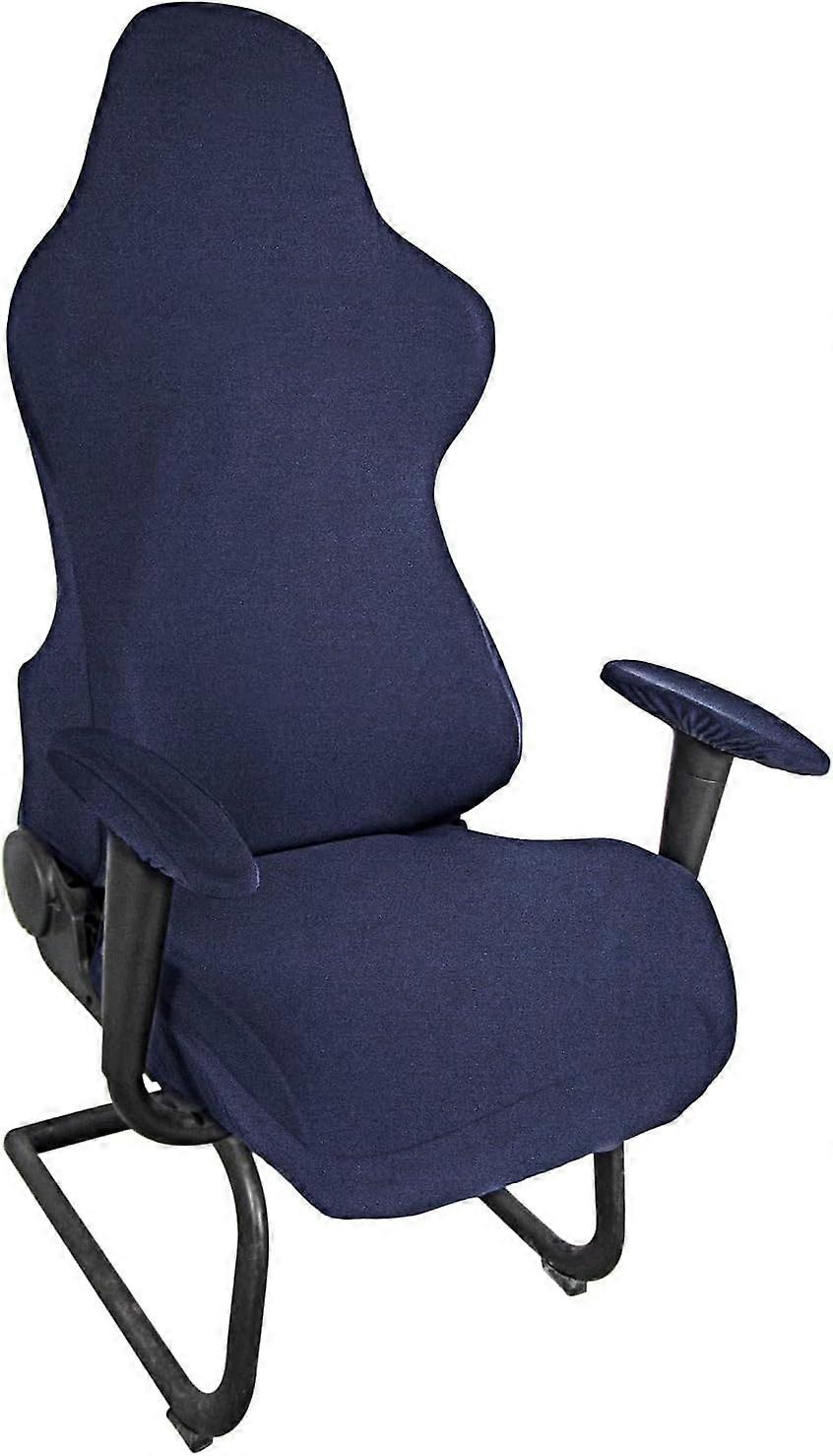 Stretchable Gaming Chair Covers Slipcovers - Ergonomic Office Computer Game Chair Slipcovers For Computer Reclining Racing Style Office Chair (No Chai