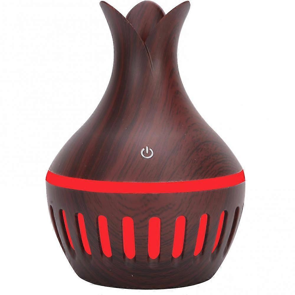Air Humidifier Mini Flower Vase Shaped Portable USB Aroma Diffuser 300ml