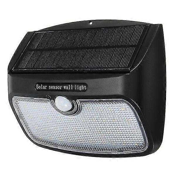 powered motion sensor waterproof wall light outdoor garden solar