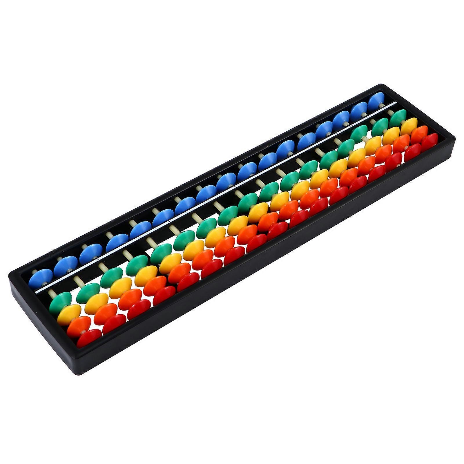 1pc Arithmetic Abacus Caculating Chinese Abacus Math Leaning Educational Toy