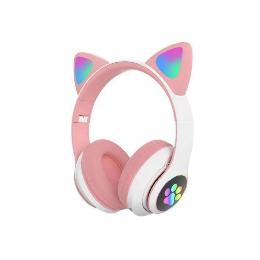 STN28 head-mounted luminous cat-ear wireless Bluetooth headset