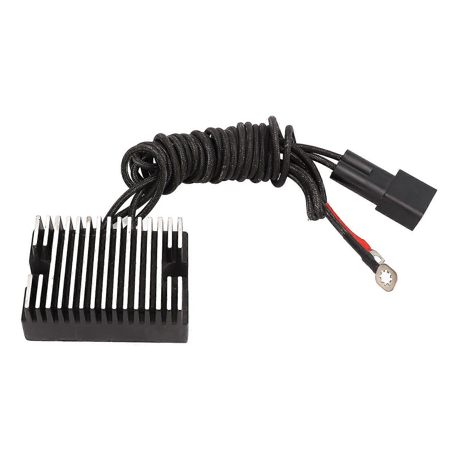 Motorcycle Rectifier 12V Voltage Regulator Replacement for FXDL FXDWG Models
