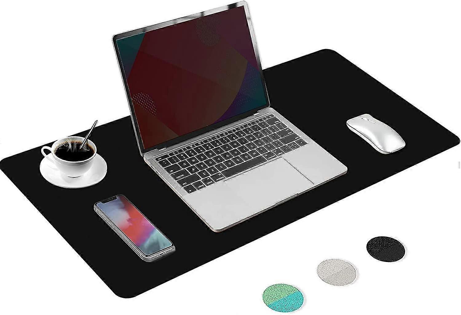 Desk Mat For Desktop,waterproof Puleatherdesk Blotter Protector