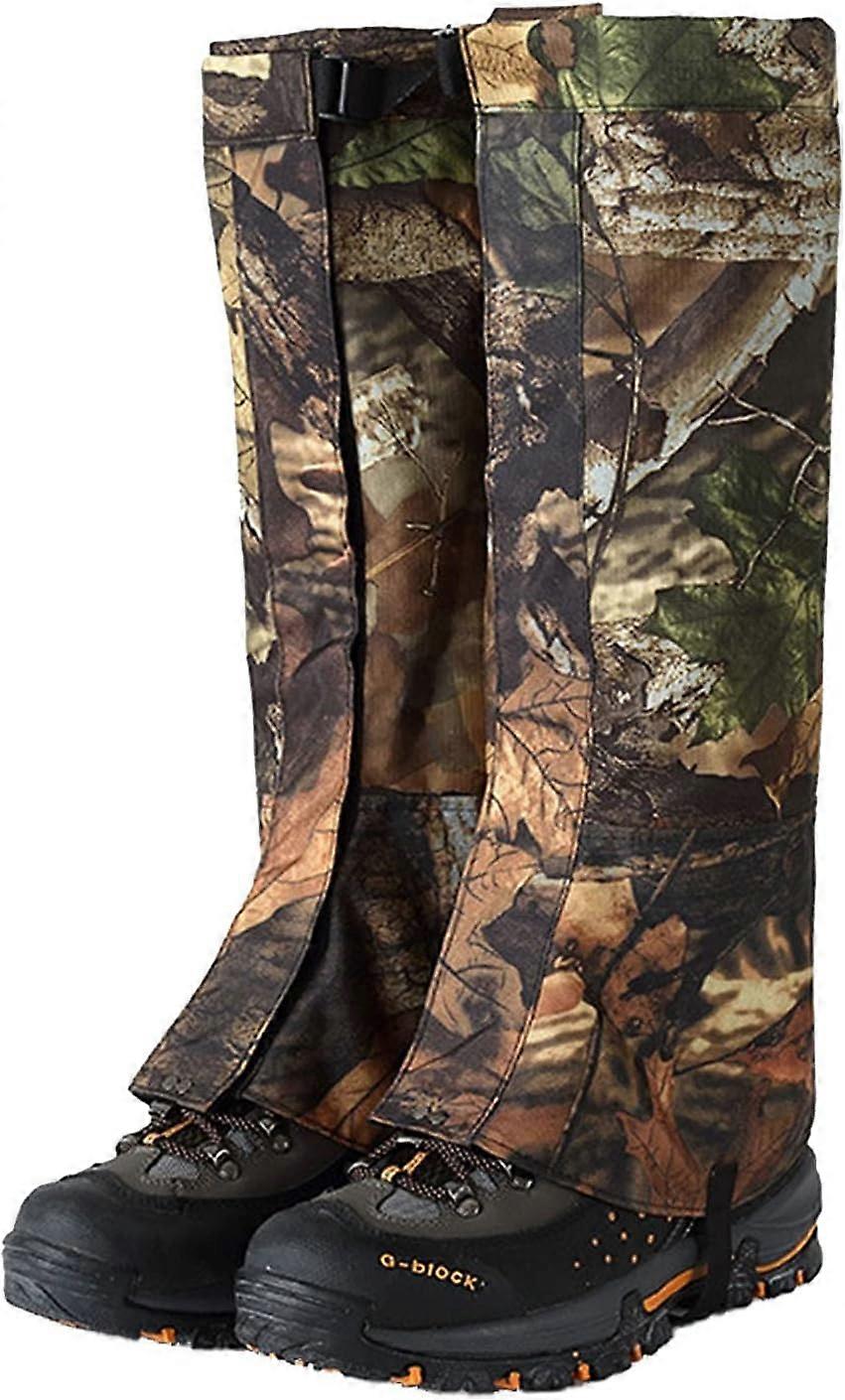 Snake Gaiters Leg Gaiters Waterproof and Snake-Proof Hiking Boots Suitable for Hiking and Desert Jungle Camping Snow Boots Leggings (Color : A Size :