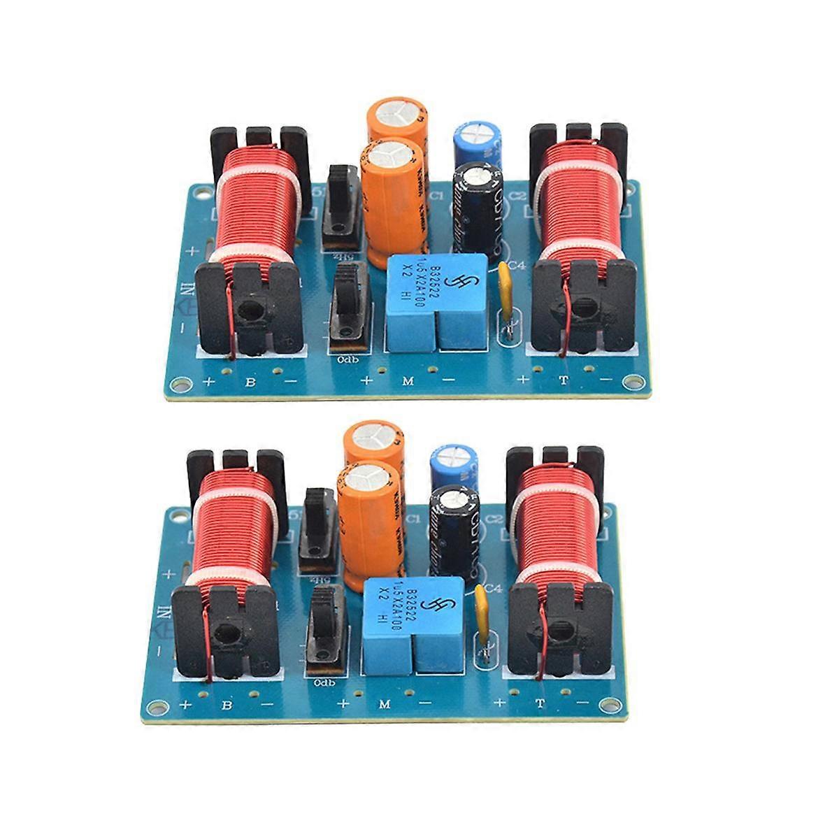2 Pz 150 W 3 Modo Altoparlante Audio Crossover Alti Midrange Bassi Scaffale Altoparlanti Auto Filtro Frequenza Crossover Divisore
