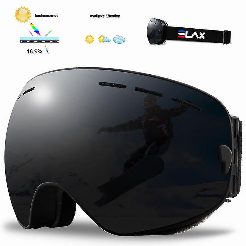 Buğu Önleyici Kayak Gözlüğü Kar Snowboard Gözlükleri Kar Arabası Gözlük Açık Spor Kayak