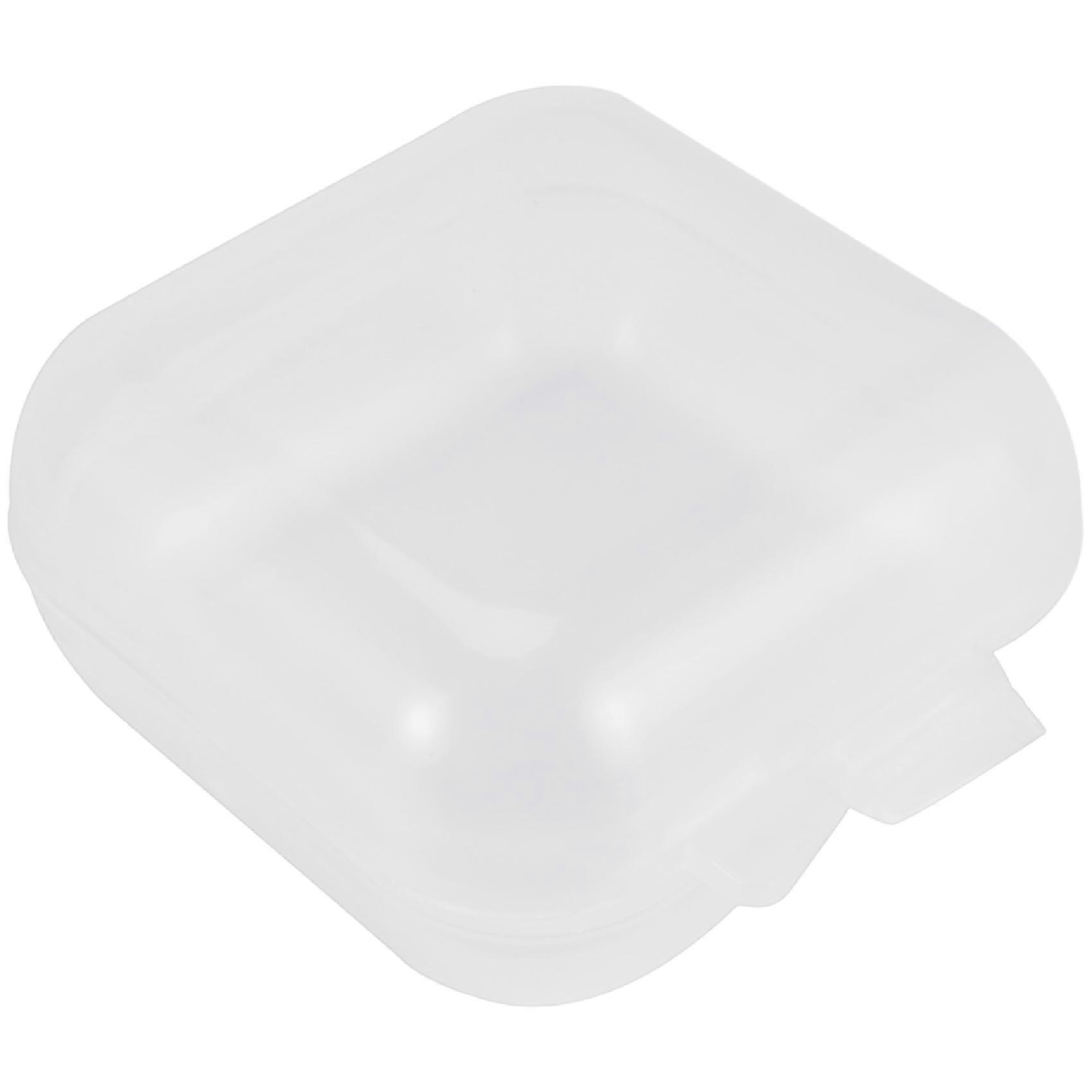 50Packs Small Clear Plastic Storage Containers,Mixed Empty Mini, Case with Lids for Small Items and