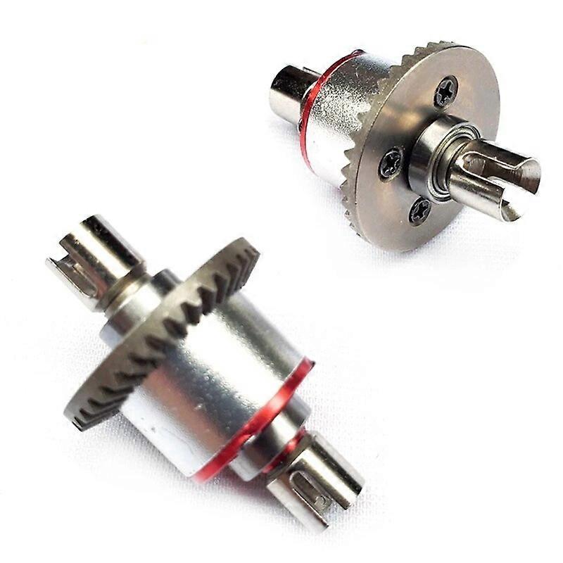 2Pcs Vollmetall Differential Differential Getriebe für Wltoys A959 A959-B A959B A969 A979 K929 1/18 RC Auto Upgrade Teile Zubehör