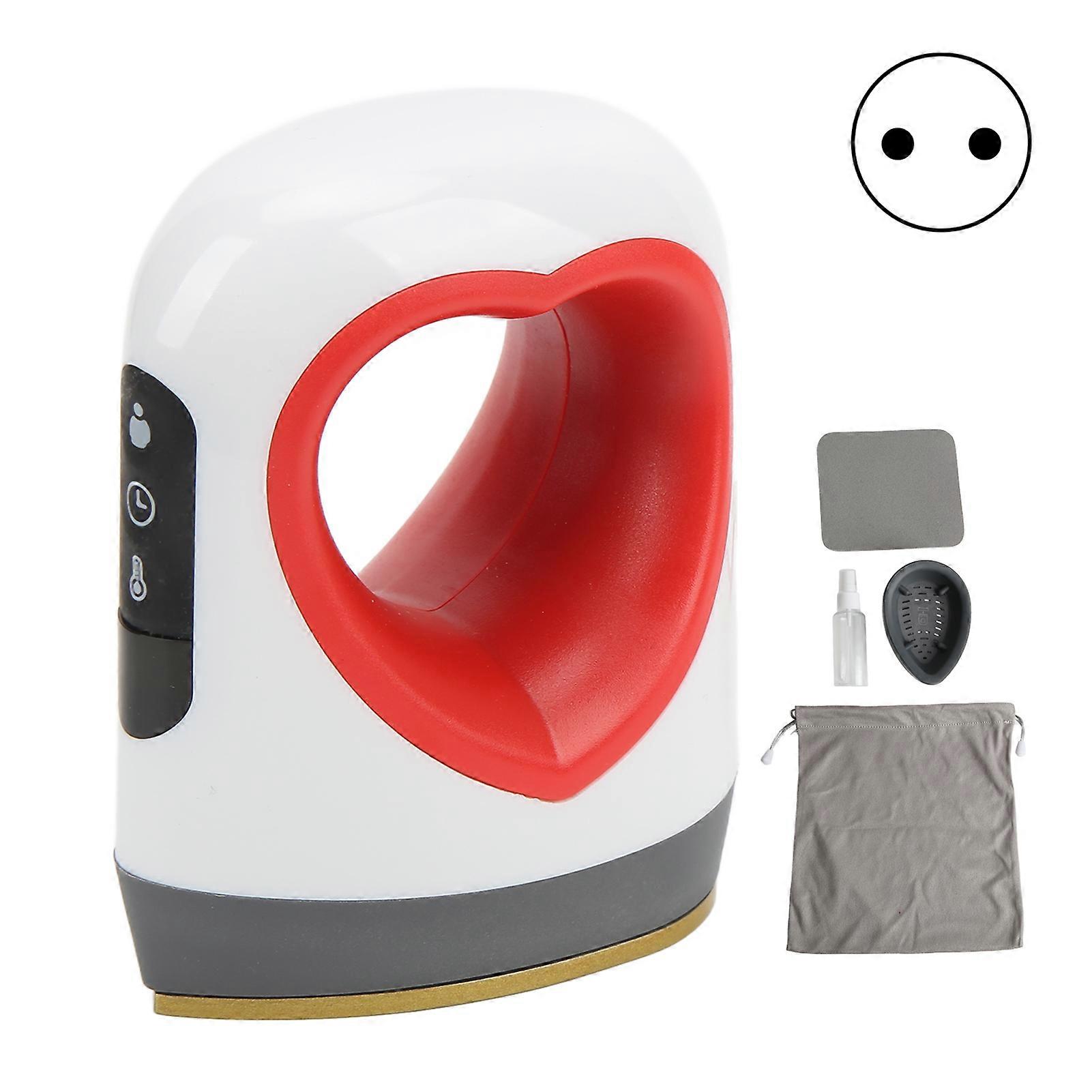 Mini Heat Press 4 Levels Temperature Handheld Design Small Heat Press Machine with LCD Screen for Hats Shoes Bags 220V EU Plug