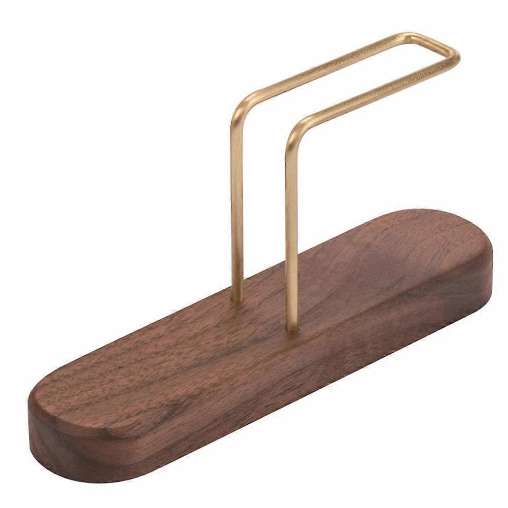 Solid-wood Coffee Filter Paper Bracket Reusable Sturdy Coffee Filter Paper Holder for Restaurant