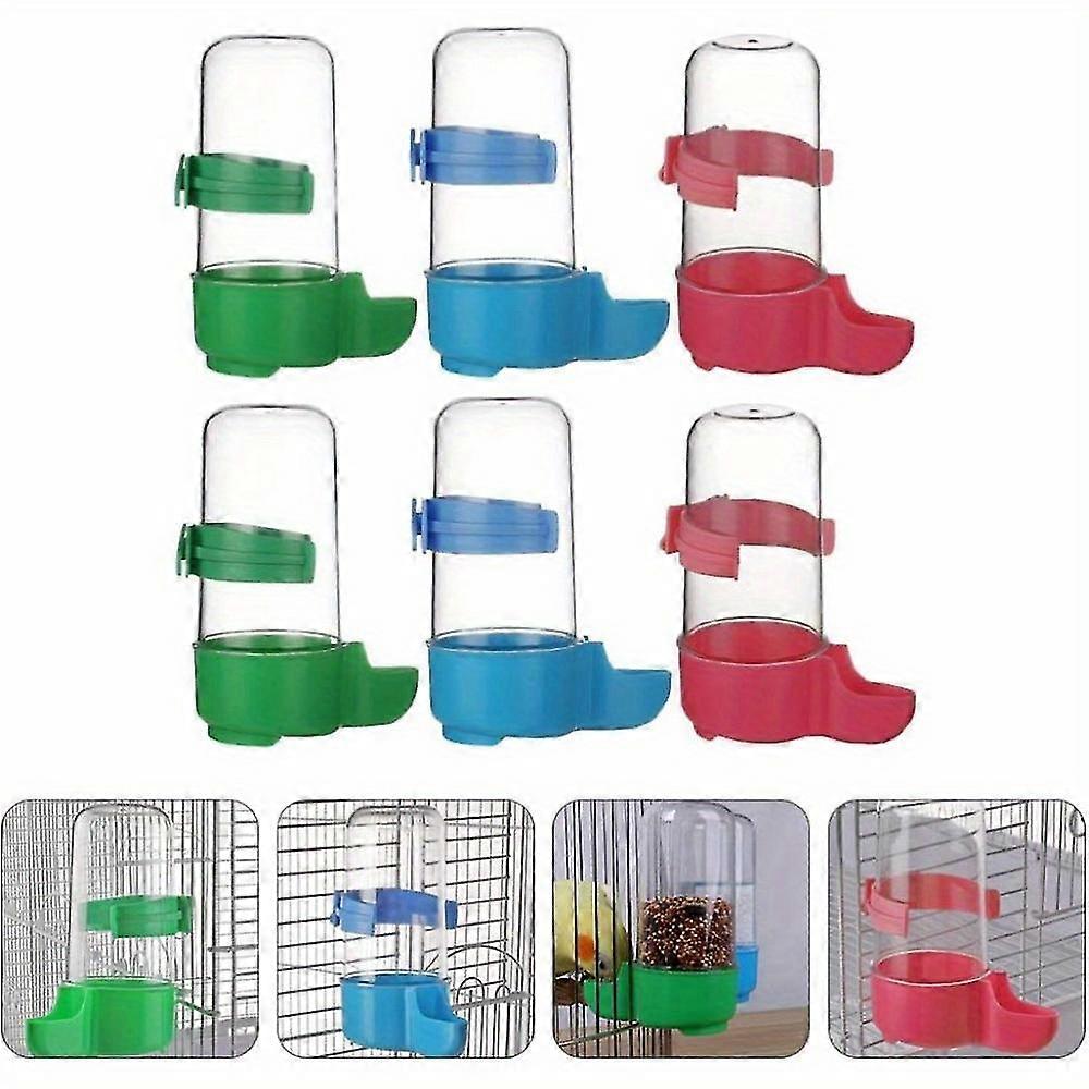 4-Piece Automatic Bird Feeder & Water Dispenser Set - Non-Toxic, Easy ...