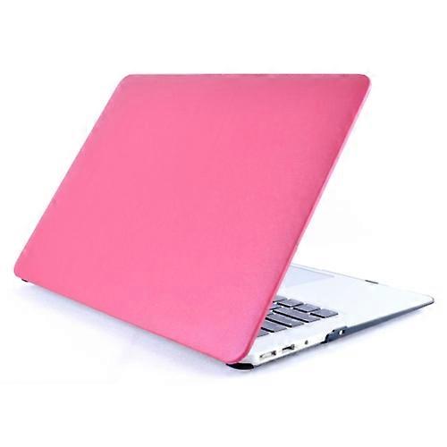 Laptop PU Leather Paste Case for MacBook Pro 15.4 inch A1286 (2008 - 2012) (Rose Red)