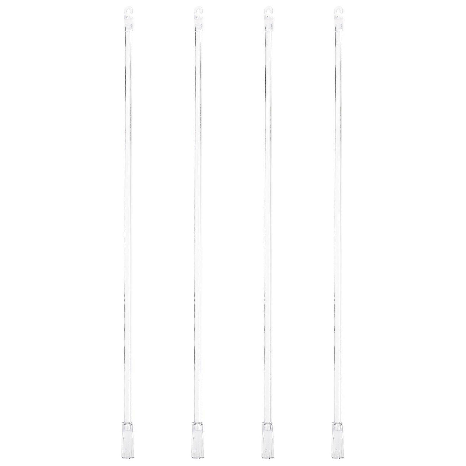 4 Pcs Office Curtains Blind Wand Vertical Blinds Windows Blinds Pulling Wand Blinds Replacement