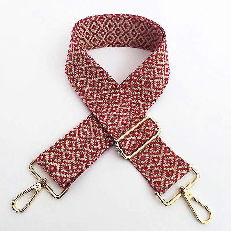 Adjustable Shoulder Strap Wide Bag Strap Shoulder Strap Stripes Bag Strap Colourful 5 cm Wide Shoulder Strap