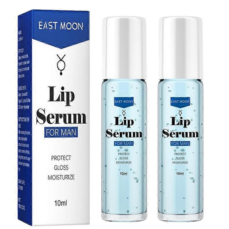 1-3 قطع سيروم شفاه للرجال ، مرطب يدوم طويلا للعناية بالشفاه وجاف 10 مل