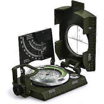 Professional Military Hiking Compass With Clinometer Metal Sighting Compass Navigation Compass With Carry Bag For Camping Hiking Hiking Geology