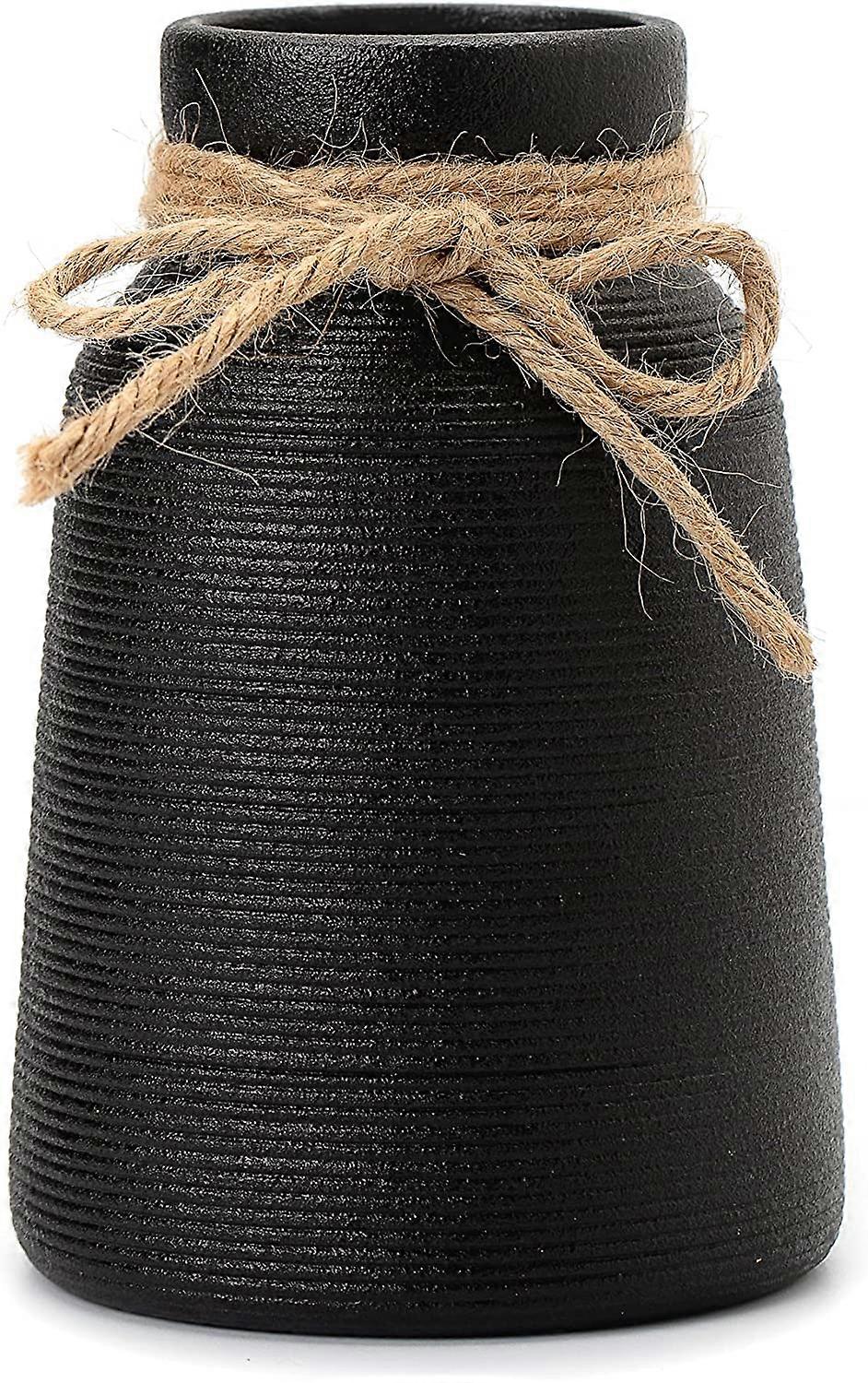 Black Vases