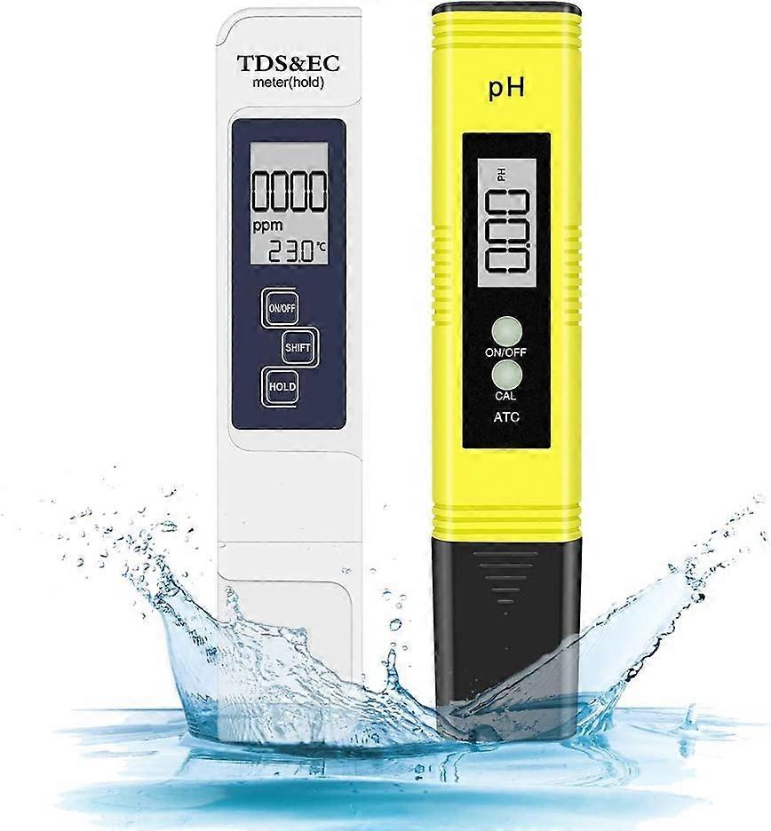 Digital pH and TDS Meter Combo, 0.05ph High Accuracy pH Tester
