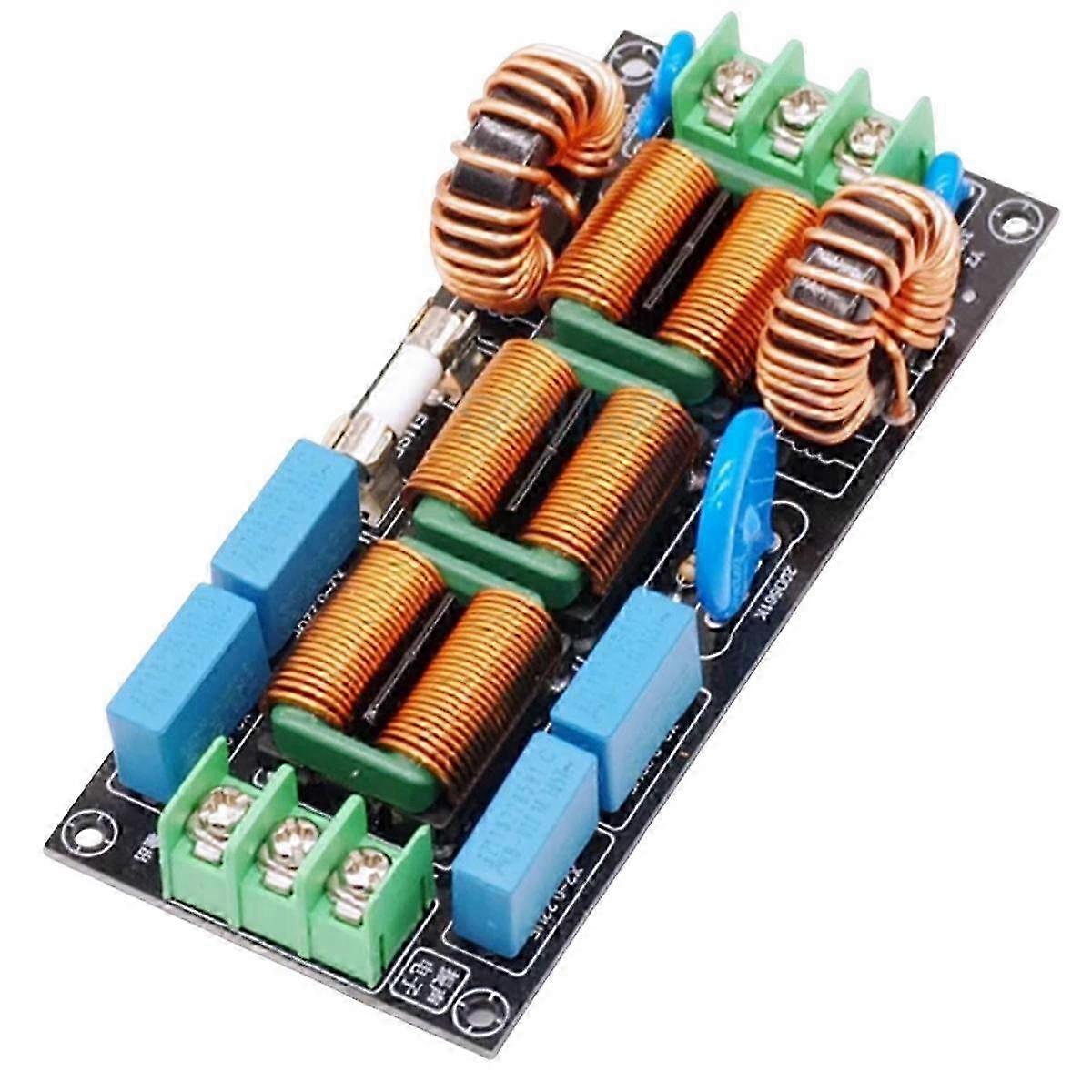 Four-Level Audio AC 220V Power Supply EMI EMI Filter 110V Differential Mode Common Mode EMC Safety