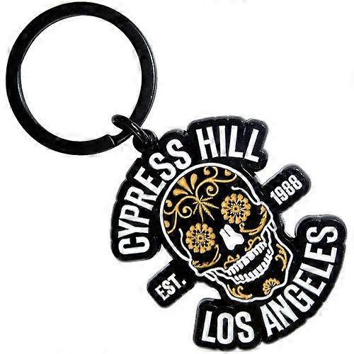 Cypress Hill Los Angeles 1988 Enamel Keyring