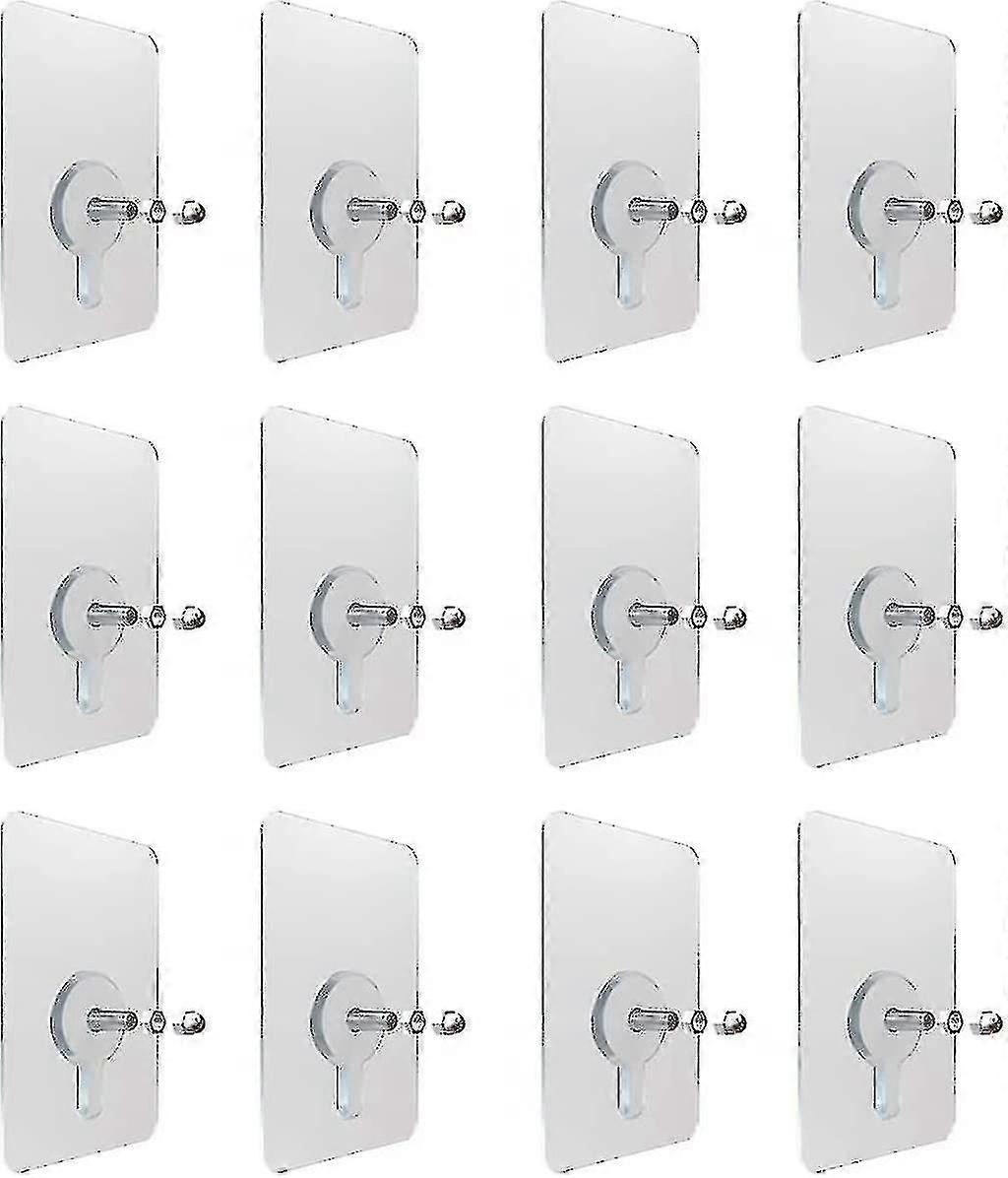 Adhesive Screws. Transparent Hooks. Self-adhesive Hanging Hooks. Self-adhesive-zzy