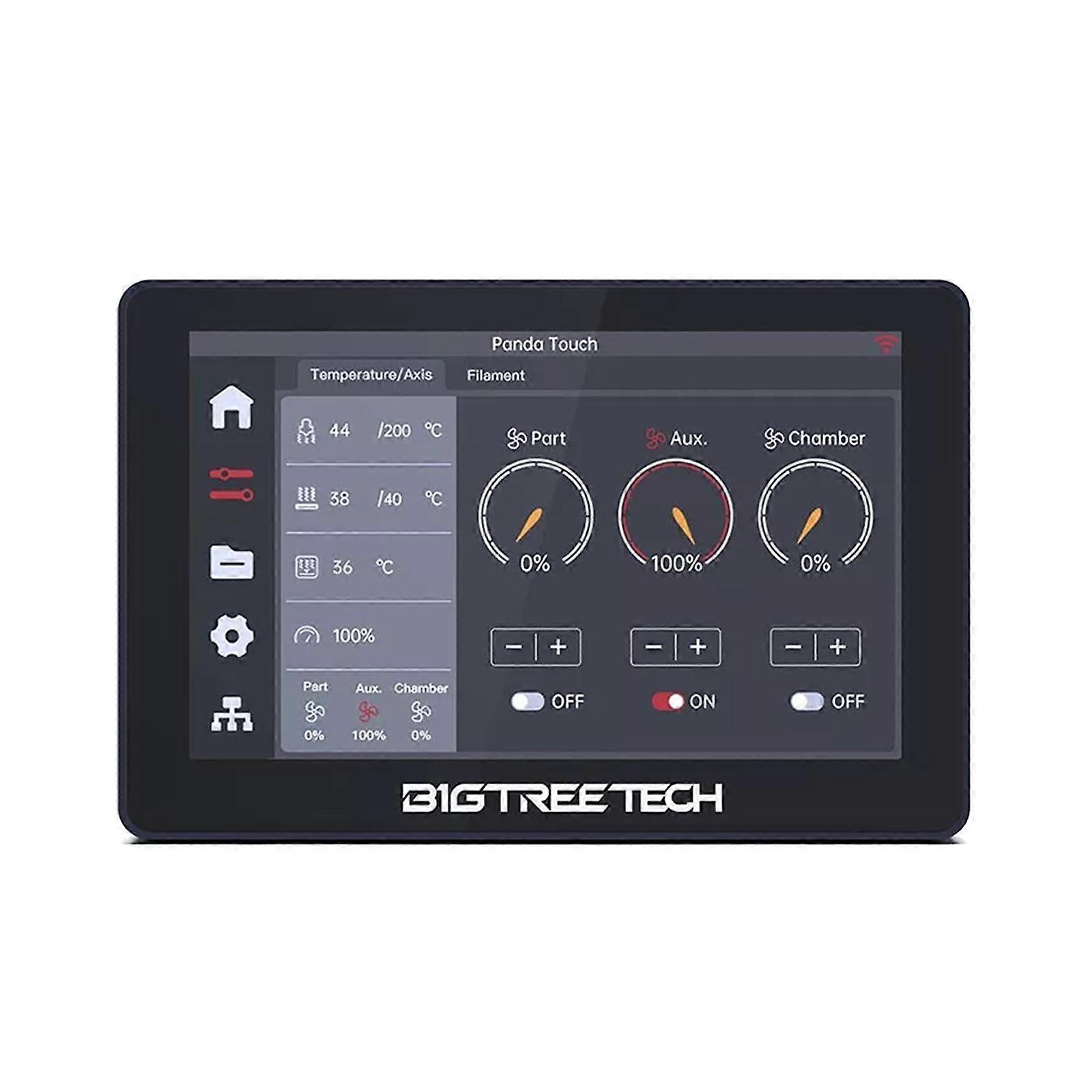 Panda Touch 5" berøringsskærm Wifi-skærm til Bambu Lab X1 P1 A1 Multi-printer