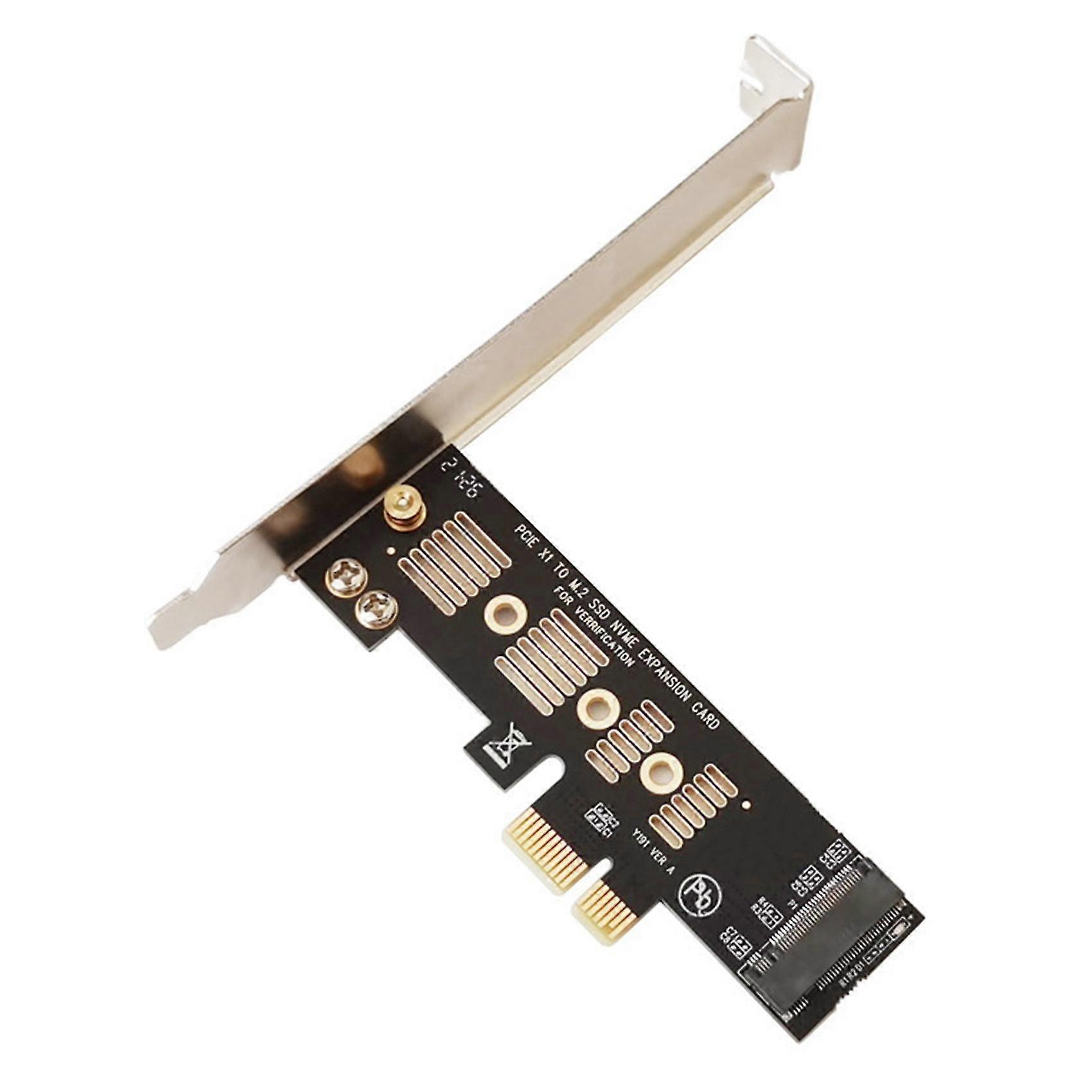 M2 SSD Nvme σε PCIE X1 κάρτα προσαρμογέα PCIE X1 σε κάρτα επέκτασης M Σκληρός δίσκος προσαρμογέας M Κλειδί διασύνδεση