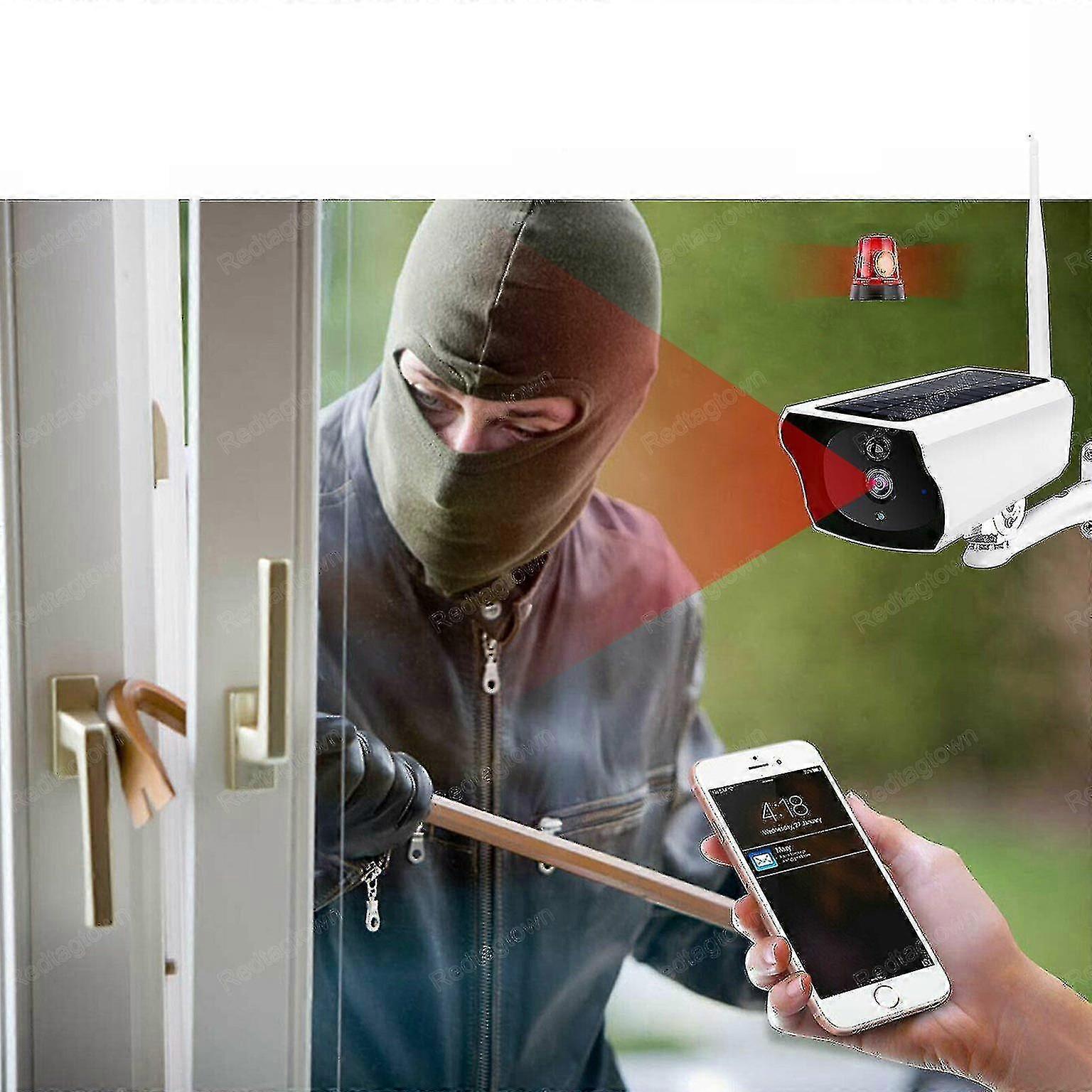 Solar Wireless Cctv Security Camera Outdoor