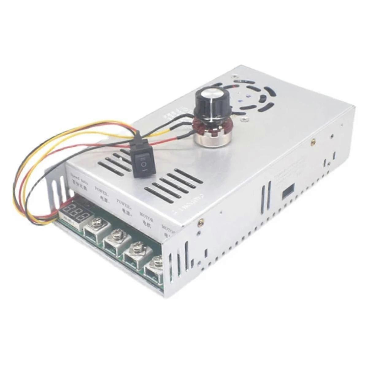 As Shown 200A Governor Dc Motor Reducer Pwm Controller High- Forward Reverse 12-48V 200A-S2 Linear Under Loa Size 12