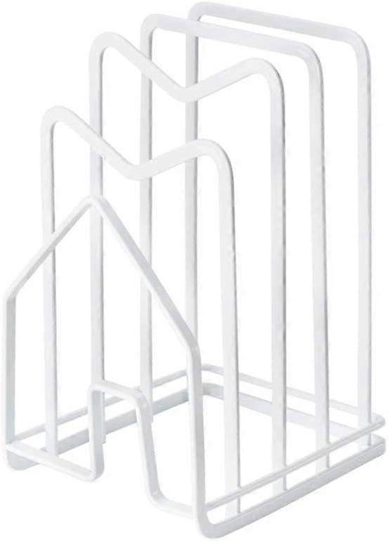 Kitchen Pantry Organizer Rack for Dinnerware, Bakeware, Cookware, Cutting Boards, Pan Lids