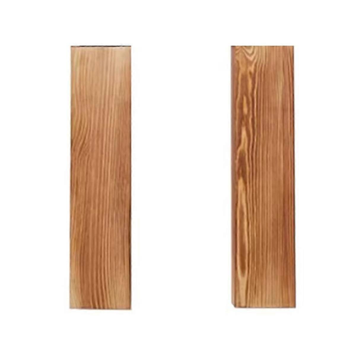 2パックウッドウォールプランタードライフラワーと人工緑植物用の木製ハンギングプランター木製ポケット花瓶