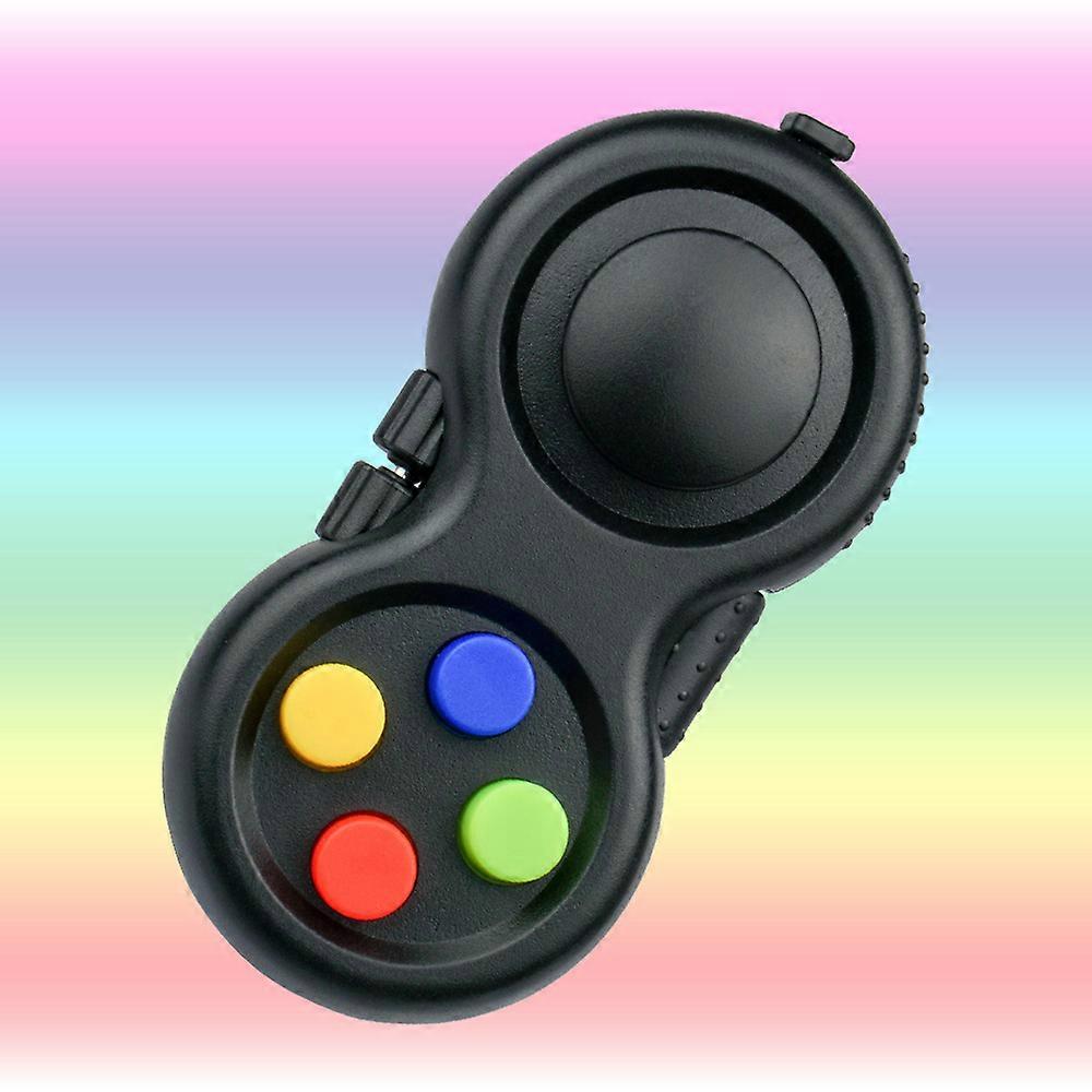 gamepad used relieve keychain fidget stress relief decompression dark
