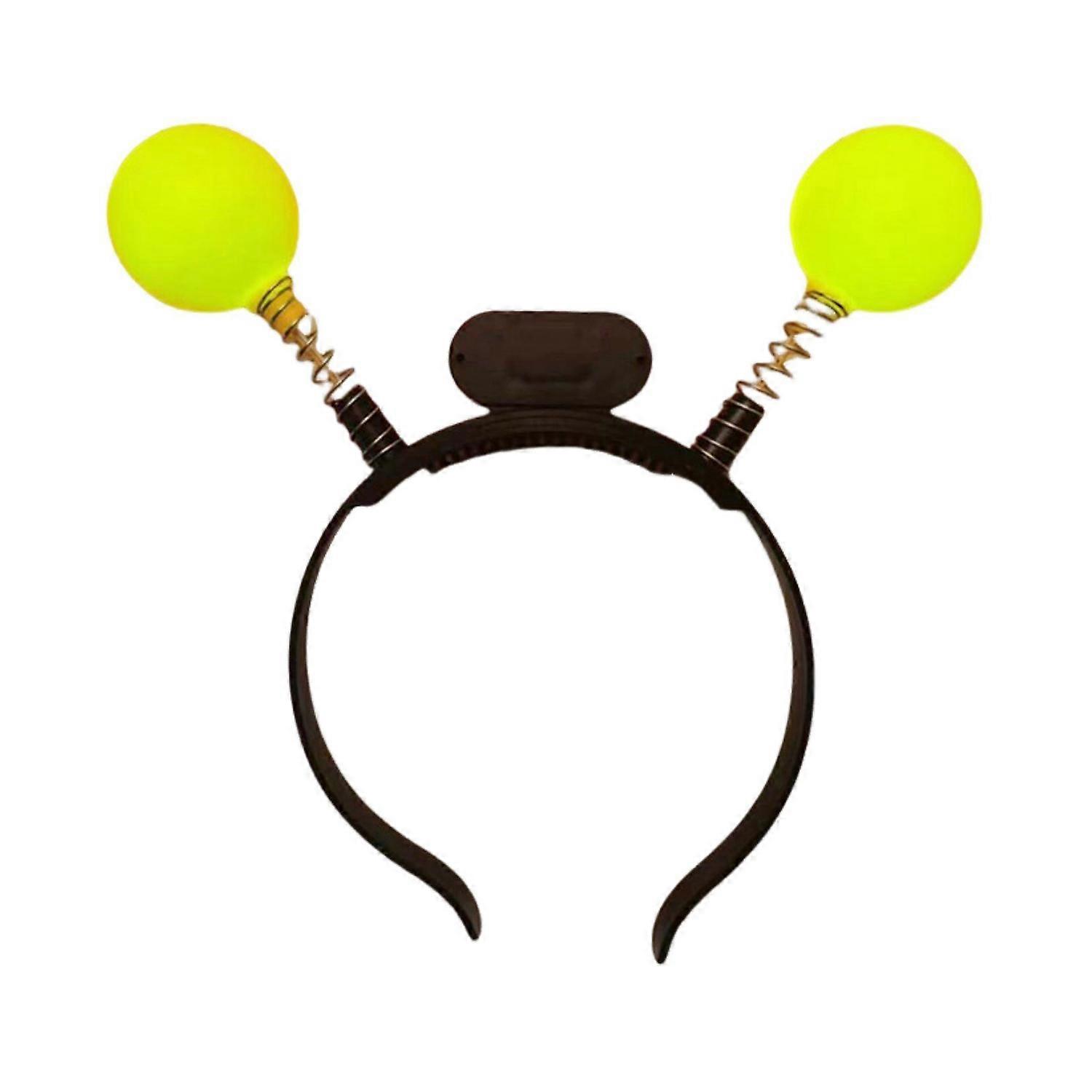 Luminous Headband Flashing Glow Hairhoop Light Up Hairband Star 3 Modes Cosplay Glowing Prop for