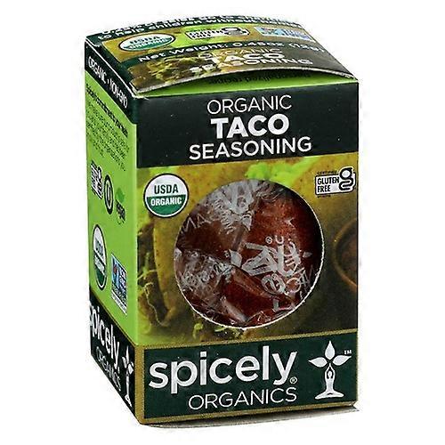 توابل تاكو عضوية من Spicely Organics ، 0.45 أونصة (علبة 6)