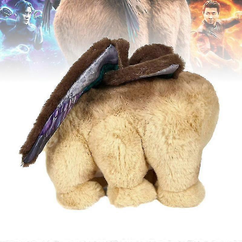 22センチシャンチーぬいぐるみ映画シャン市と十輪の伝説漫画動物のおもちゃ誕生日クリスマスギフトおもちゃ