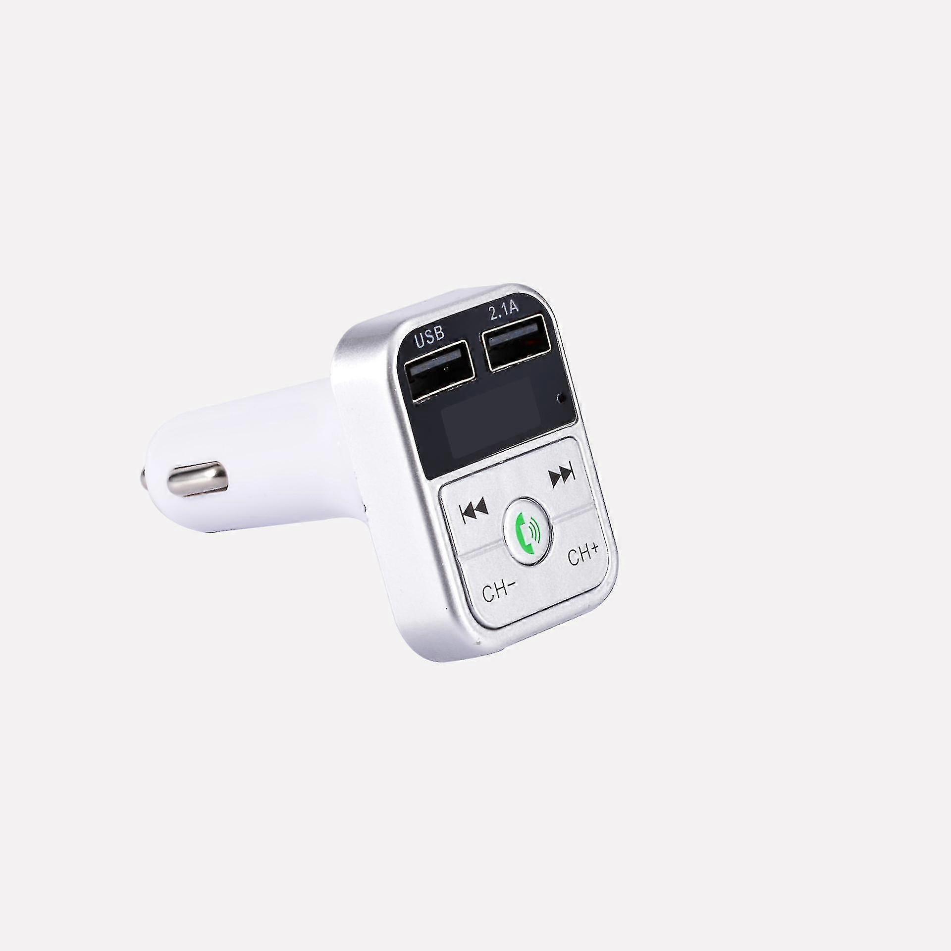 Wireless Tooth Car Fm Transmitter 2 Usb Charr Aux Adapter Hands-