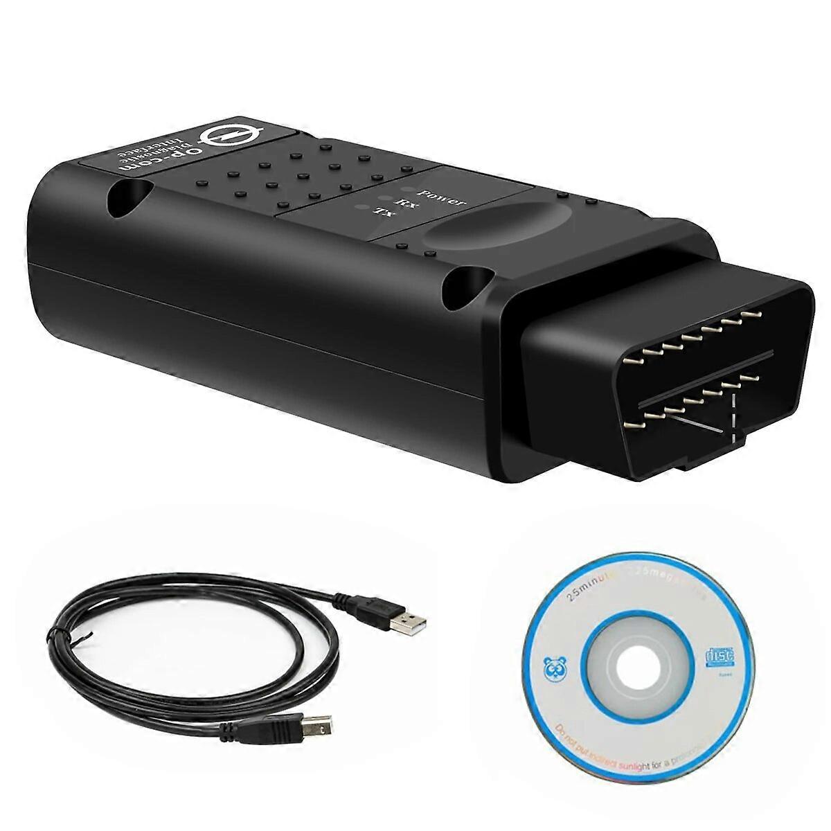 Strumento scanner diagnostico per auto per Opel Vauxhall Vectra-C Astra-H Zafira-B 1990-2010+ OBD2 Strumento scanner per lettore di codici diagnostici